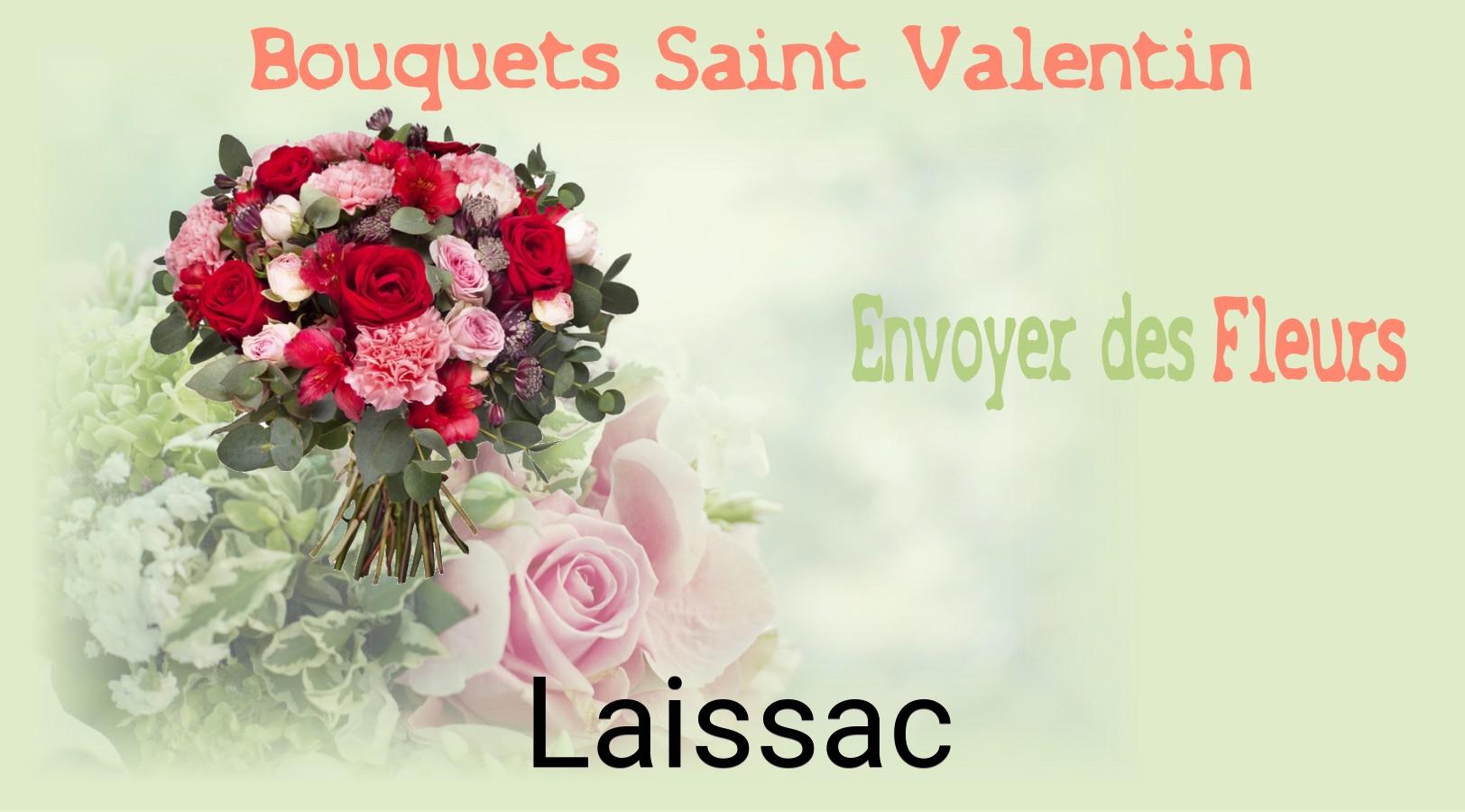 Roses de Saint-Valentin livrées à Laissac